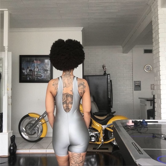 🙅🏻‍♀️SOLD OUT Space Catsuit - Picture 4 of 4